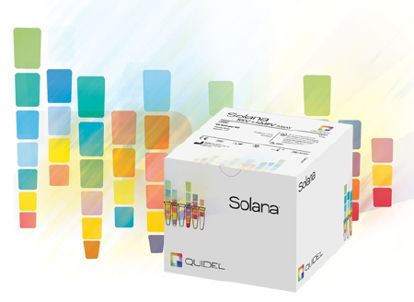 Picture of Rapid Test Kit Solana® RSV + hMPV Molecular Diagnostic Respiratory Syncytial Virus Test (RSV) / Human Metapneumovirus (hMPV) Nasal Swab / Nasopharyngeal Swab Sample 48 TestsM306