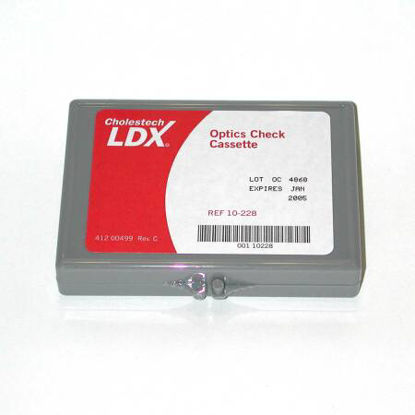 Picture of Optics Check Cassette Cholestech LDX™ Empty Cassette, Includes Case For use with LDX™ System10-228