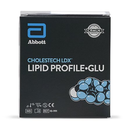 Picture of Rapid Test Kit Cholestech LDX™ Lipid Profile Glucose / HDL / Total Cholesterol / Triglycerides Whole Blood / Serum / Plasma Sample 10 Tests10-991
