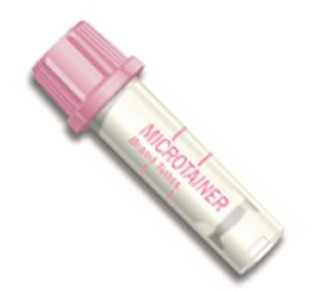 Picture of BD Microtainer® Capillary Blood Collection Tube Hematology K2 EDTA Additive 15.3 X 46 mm 250 µL to 500 µL Lavender BD Microgard™ Closure Plastic Tube365974