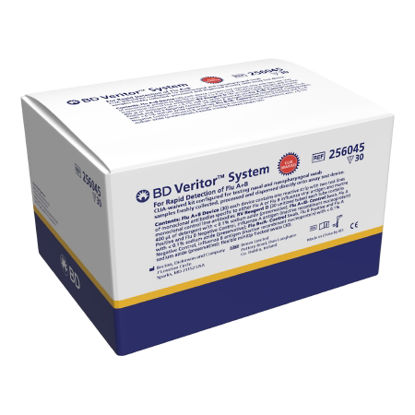 Picture of Rapid Test Kit BD Veritor™ System Infectious Disease Immunoassay Influenza A + B Nasal Swab / Nasopharyngeal Swab Sample 30 Tests256045