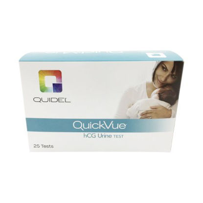 Picture of Rapid Test Kit QuickVue® Fertility Test hCG Pregnancy Test Urine Sample 25 Tests20109