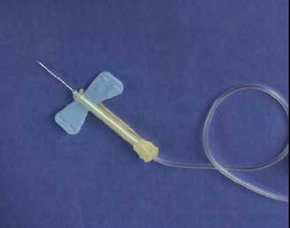 Picture of BD Vacutainer® Safety-Lok™ Blood Collection Set 23 Gauge 3/4 Inch Needle Length Safety Needle 7 Inch Tubing Sterile367292