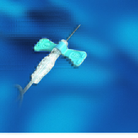 Picture of BD Vacutainer® Push Button Blood Collection Set 21 Gauge 3/4 Inch Needle Length Safety Needle 12 Inch Tubing Sterile367344