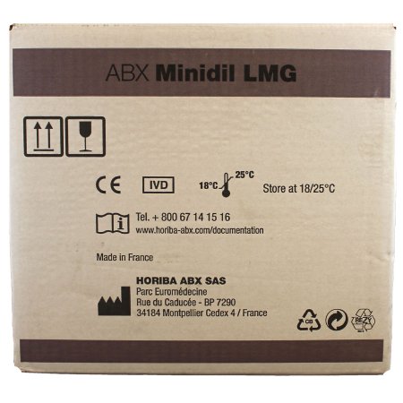 Picture of Reagent ABX Minidil LMG Hematology Blood Cell Counting For ABX Micros 60 Analyzer 10 Liter1210802010