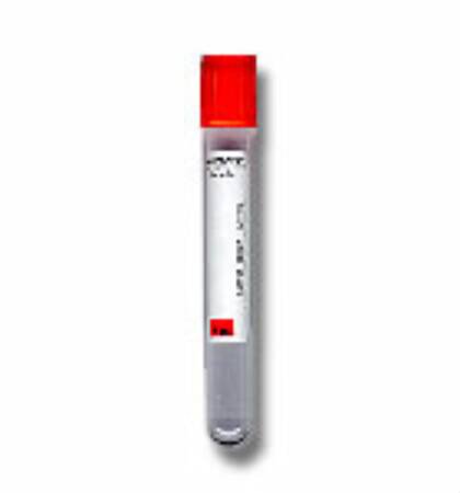 Picture of BD Vacutainer® Plus Venous Blood Collection Tube Serum Tube Clot Activator Additive 13 X 100 mm 6 mL Red BD Hemogard™ Closure Plastic Tube368044