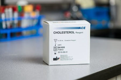 Picture of Reagent ACE® Cardiac / Lipids / General Chemistry Cholesterol For ACE and ACE Alera® Analyzers 800 Tests 6 X 30 mLSA1010