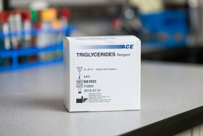 Picture of Reagent ACE® Caridac / Lipids / General Chemistry Triglycerides For ACE and ACE Alera® Analyzers 800 Tests 6 X 30 mLSA1023