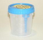 Picture of Urine Specimen Container with Integrated Transfer Device Vacutainer® Polypropylene 120 mL (4 oz.) Screw Cap Unprinted Sterile364975