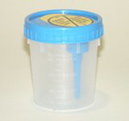 Picture of Urine Specimen Container with Integrated Transfer Device Vacutainer® Polypropylene 120 mL (4 oz.) Screw Cap Unprinted Sterile364975