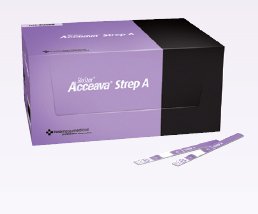 Picture of Rapid Test Kit Acceava® Infectious Disease Immunoassay Strep A Test Throat Swab Sample 50 Tests4580295008