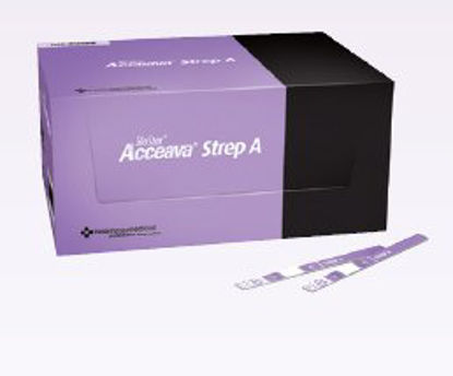 Picture of Rapid Test Kit Acceava® Infectious Disease Immunoassay Strep A Test Throat Swab Sample 50 Tests4580295008