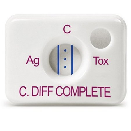 Picture of Rapid Test Kit TECHLAB® Quik Chek Complete® Enzyme Immunoassay (EIA) Clostridium Difficile (C. Diff) Toxins A and B Stool Sample 25 Tests30525C