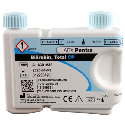 Picture of Reagent Abx Pentra™ Hepatic / General Chemistry Total Bilirubin For ABX Pentra 400 200 Tests1220001639