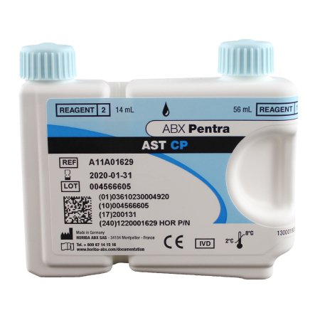 Picture of Reagent Abx Pentra™ Hepatic / General Chemistry Aspartate Aminotransferase (AST) For ABX Pentra 400 250 Tests1220001629