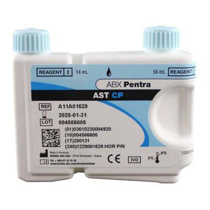 Picture of Reagent Abx Pentra™ Hepatic / General Chemistry Aspartate Aminotransferase (AST) For ABX Pentra 400 250 Tests1220001629
