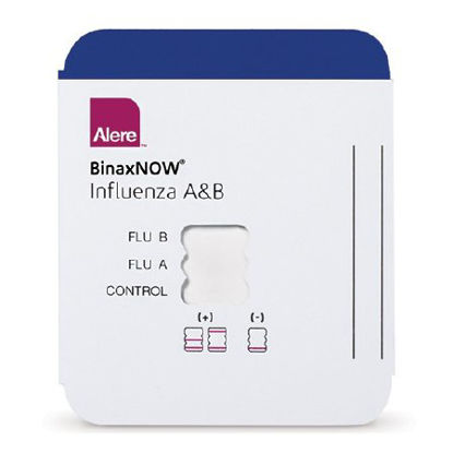 Picture of Test Kit BinaxNOW® Influenza A&B Card 2 With Alere™ Reader Interpretation Infectious Disease Immunoassay Influenza A + B Nasal Swab / Nasopharyngeal Swab Sample 22 Tests575000