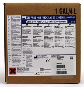 Picture of Reagent CN-Free HGB / NOC Lyse For Cell Dyn 3200 Hematology Analyzer 4 Liter03H8002