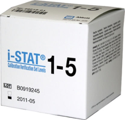Picture of Calibration Verification Set i-STAT® 20 X 1.7 mL For i-STAT® Point-of-Care Analyzer06F1501