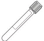 Picture of BD Vacutainer® Venous Blood Collection Tube Glucose Determination Sodium Fluoride Additive 13 X 100 mm 7 mL Gray BD Hemogard™ Closure Glass Tube367729