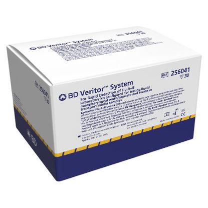 Picture of Rapid Test Kit BD Veritor™ System Infectious Disease Immunoassay Influenza A + B Nasopharyngeal Swab / Nasopharyngeal Wash / Nasopharyngeal Aspirate Sample 30 Tests256041
