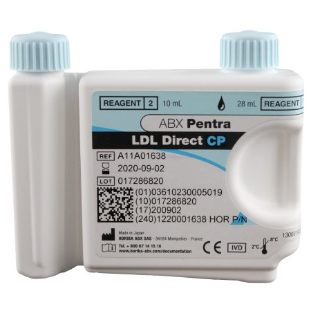 Picture of Reagent Abx Pentra™ Caridac / Lipids / General Chemistry Direct LDL Cholesterol (DLDL-C) For ABX Pentra™ 400 100 Tests1220001638