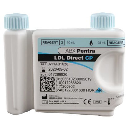 Picture of Reagent Abx Pentra™ Caridac / Lipids / General Chemistry Direct LDL Cholesterol (DLDL-C) For ABX Pentra™ 400 100 Tests1220001638