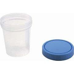 Picture of Specimen Container AMSure® Plastic 120 mL (4 oz.) Screw Cap Patient Information SterileAS341