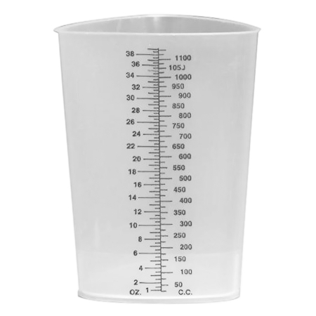 Picture of Graduated Beaker Plasti-Grad® Triangular Polypropylene 1,200 mL1150