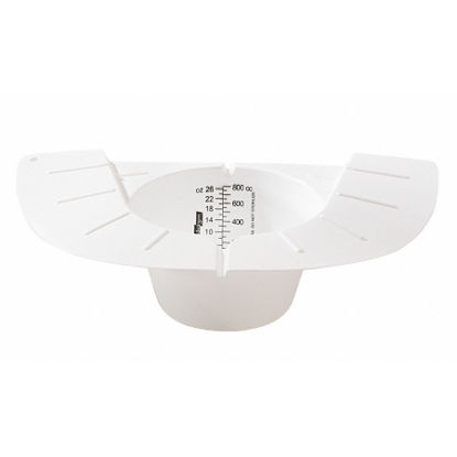 Picture of Commode Specimen Collector Gent-L-Pan® Polypropylene 800 mL (27 oz.) Without Closure Unprinted NonSterile02072