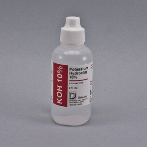 Picture of Microbiology Reagent Potassium Hydroxide Inorganic Compound 10% 2 oz.783A-2OZ