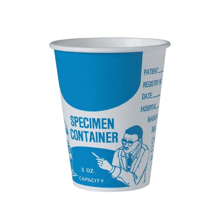Picture of Specimen Container Solo® Paper 240 mL (8 oz.) Without Closure Patient Information NonSterileSC378-3008