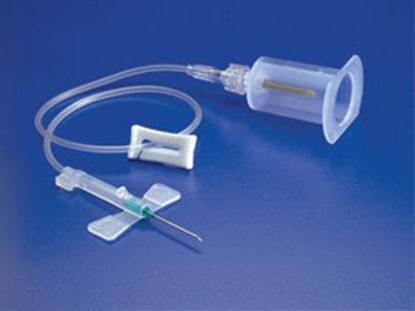 Picture of Saf-T Wing® Blood Collection Set with Holder 23 Gauge 3/4 Inch Needle Length Safety Needle 12 Inch Tubing Sterile982312