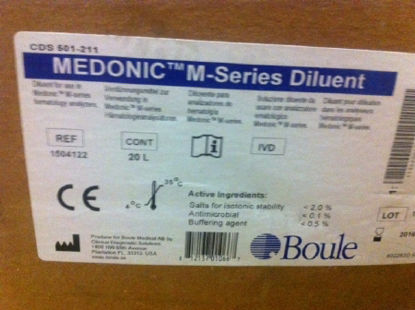 Picture of Reagent CDS Medonic™ M-Series Diluent For CDS Medonic M Series Hematology Analyzer 20 Liter501-211