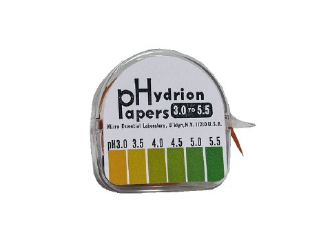 Picture of pH Paper in Dispenser Hydrion™ 3.0 to 5.5MES325