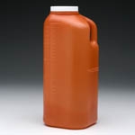 Picture of 24 Hour Urine Specimen Collection Container Precision™ Plastic 3,000 mL (101 oz.) Screw Cap Patient Information NonSterile5000SA