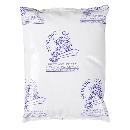 Picture of Refrigerant Gel Pack Nordic Ice 1-1/4 X 5-1/2 X 7-1/2 Inch, 24 oz. For Safe Transport of Food, Pharmaceuticals and Medical ProductsNI24