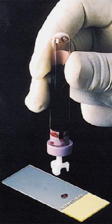 Picture of Blood Dispenser Diff-Safe® 21 Gauge X 1/2 Inch Needle For Blood Smears22029115