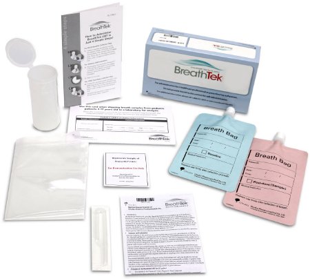 Picture of Rapid Test Kit BreathTek® UBT Infectious Disease Immunoassay H. Pylori Breath Sample 5 Tests8209