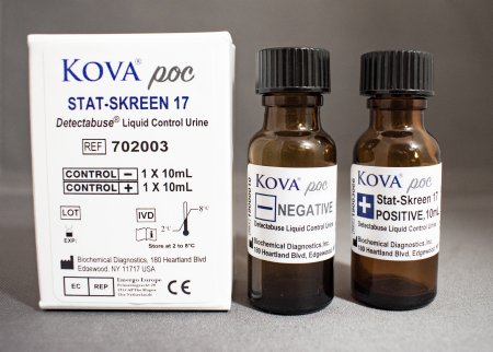 Picture of Drugs of Abuse Control Detectabuse® Stat-Skreen® Positive Level / Negative Level 2 X 10 mL702003