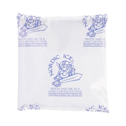 Picture of Refrigerant Gel Pack Nordic Ice 1 X 5-1/2 X 6, 12 oz. For Safe Transport of Food, Pharmaceuticals and Medical ProductsNI12