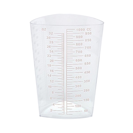 Picture of Graduated Beaker Oakridge Products Pathology Container Polypropylene 1,000 mL (32 oz.)0410-1100