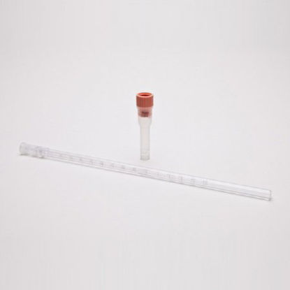 Picture of Sediplast® Sedimentation Tube Westergren Erythrocyte Sedimentation (ESR) Sodium Citrate Additive 220 mm Length Without Color Coding Ventilation Cap Plastic TubeS100