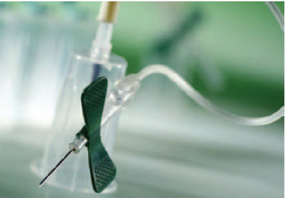 Picture of VACUETTE® Blood Collection Set 23 Gauge 3/4 Inch Needle Length Safety Needle 7-1/2 Inch Tubing Sterile450082