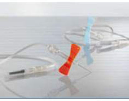 Picture of VACUETTE® Blood Collection Set with Holder 23 Gauge 3/4 Inch Needle Length Safety Needle 7-1/2 Inch Tubing Sterile450086