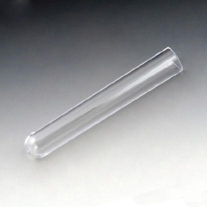 Picture of Test Tube Round Bottom Plain 12 X 75 mm 5 mL Without Color Coding Without Closure Polystyrene Tube110416