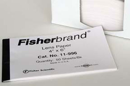 Picture of Lens Paper Fisherbrand® 4 L X 6 W Inch, Booklet, 50 Sheet Cleaning Glass Lenses11996