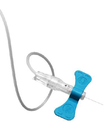 Picture of BD Vacutainer® UltraTouch™ Push Button Blood Collection Set 25 Gauge 3/4 Inch Needle Length Safety Needle 12 Inch Tubing Sterile367363