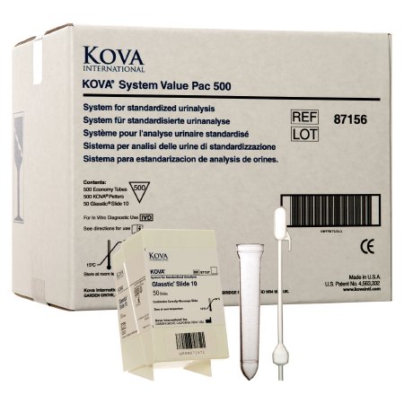 Picture of Urinalysis Consumables Kit KOVA® System Pac 500 Urinalysis Urinalysis System Urine Sample 500 Tests87156