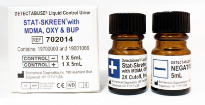 Picture of Drugs of Abuse Control Detectabuse® Stat-Skreen® DOA 15-Drug Panel, OPI300 Positive Level / Negative Level 2 X 5 mL702014